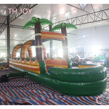 Inflatable Tropical Waterslide