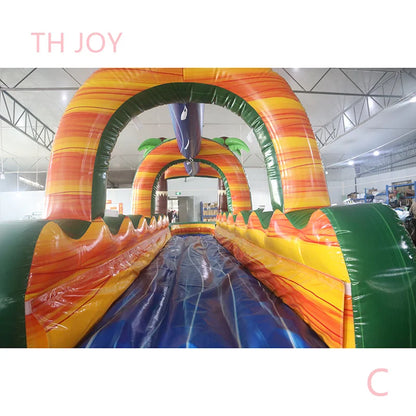 Inflatable Tropical Waterslide