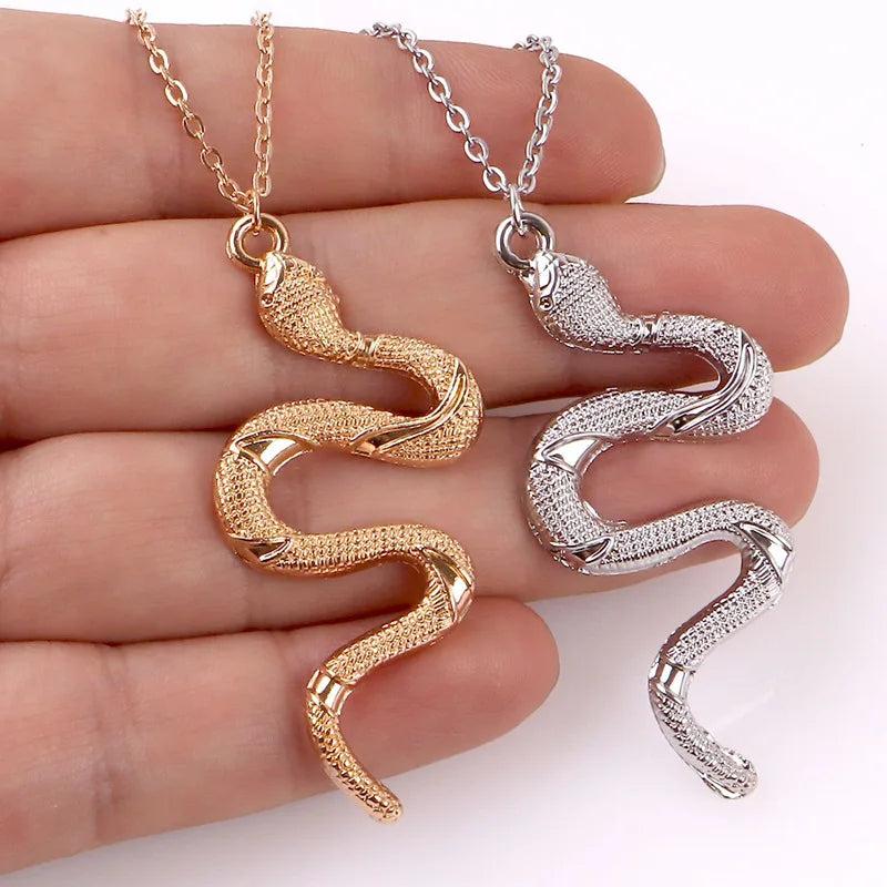 Snake Pendant Necklace