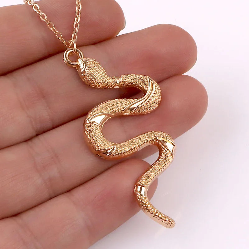 Snake Pendant Necklace