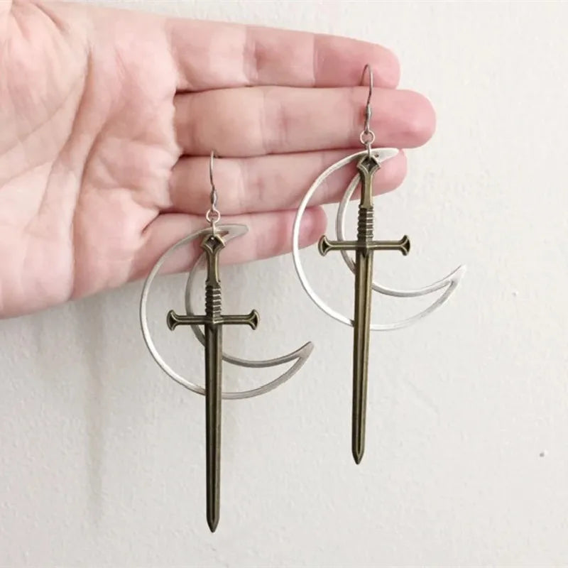 Sword Earrings