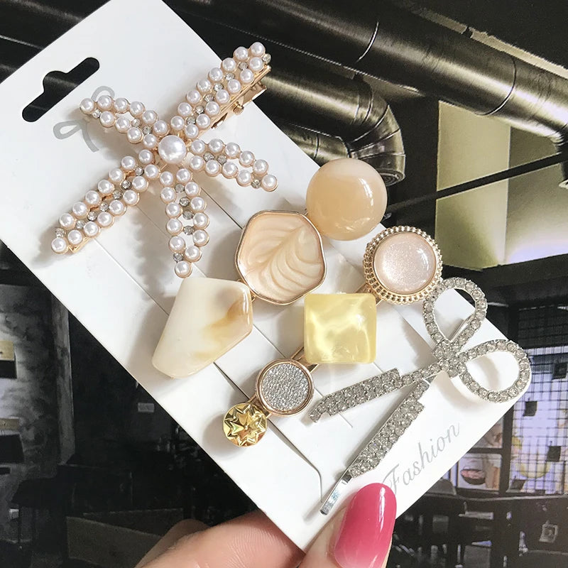 3/4 Piece Hair Clip Sets