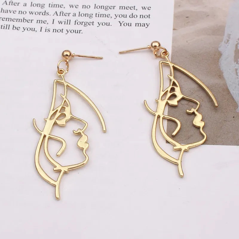 Abstract Statement Earrings