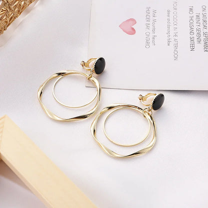 Classy Clip on Earrings