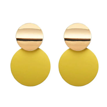 Seeing Double Round Drop Earrings