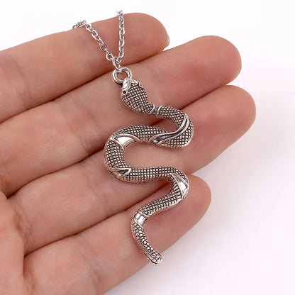 Snake Pendant Necklace