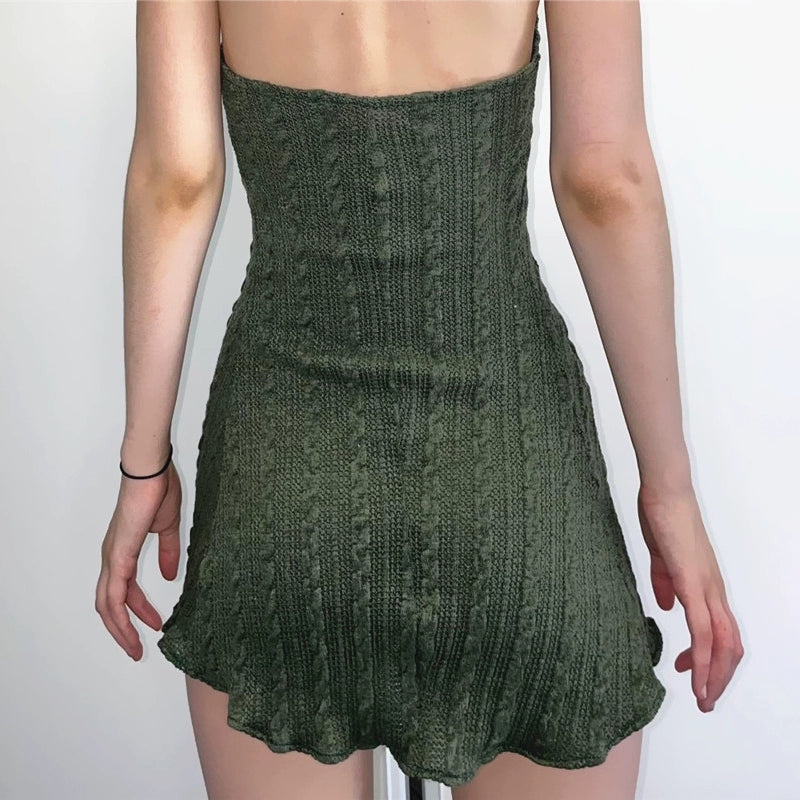 Earthy Stitch Dress