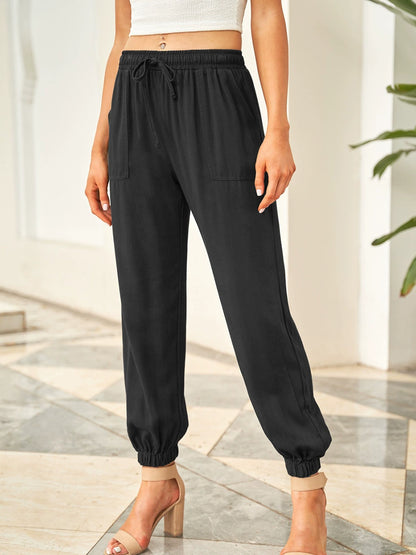 Loose & Slimming Ankle-Length Pants