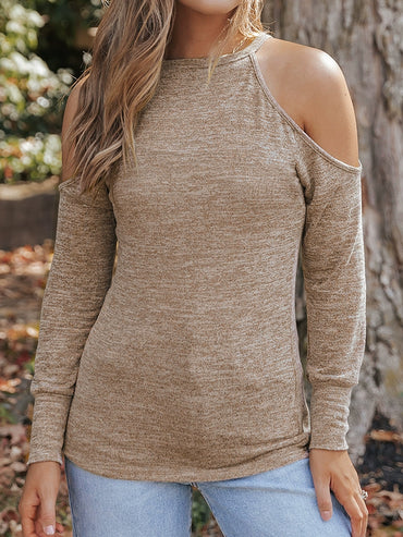 Off-the-Shoulder Long Sleeve