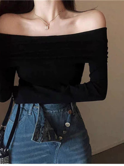 Date Night Off-the-Shoulder Top