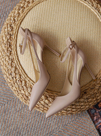 Elegant Nude Heels