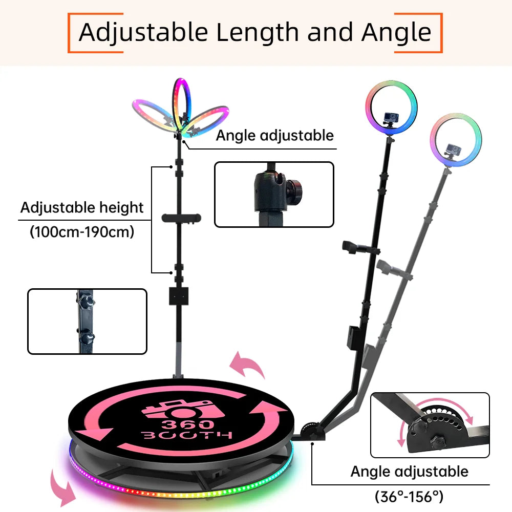360 Rotating Photo Booth