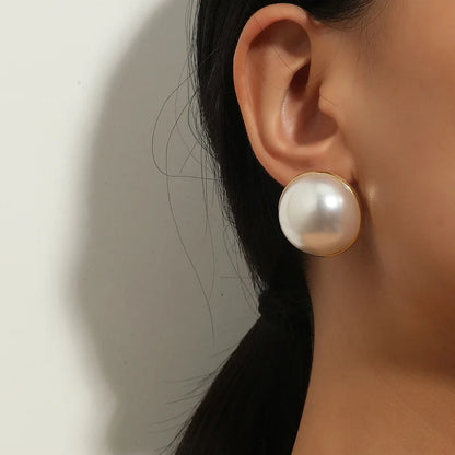 Mother of Pearl Statement Earrings