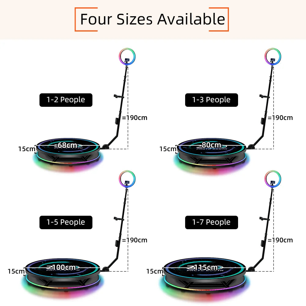360 Rotating Photo Booth