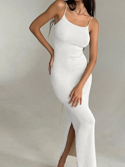 Knitted Bodycon Maxi Dress