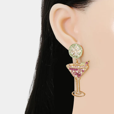 Drinks on Me Earrings