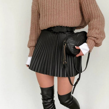 Chic Pleated Skirt