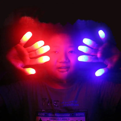 Flashing Fingers LED Party Props - 2 Pieces