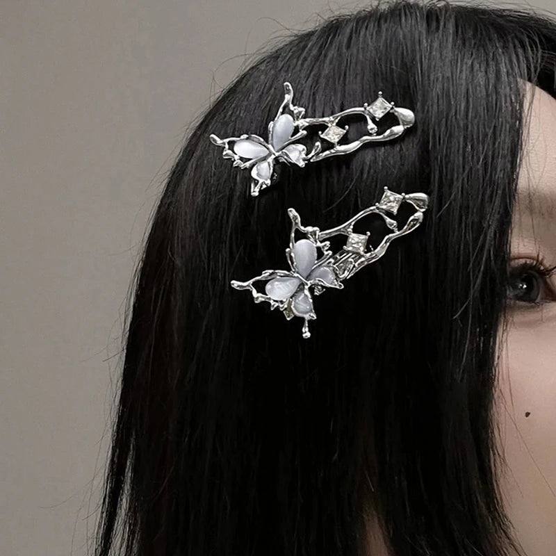 Y2K Irregular Butterfly Clip