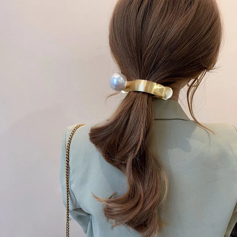 Mother of Pearl Hair Clip