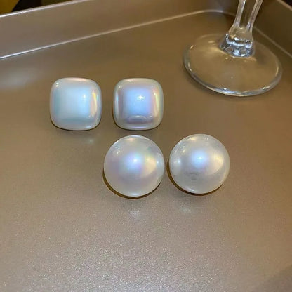 Giant Pearl - Personality Earrings