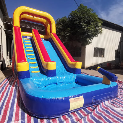 Commercial Grade Double Lane Waterslide