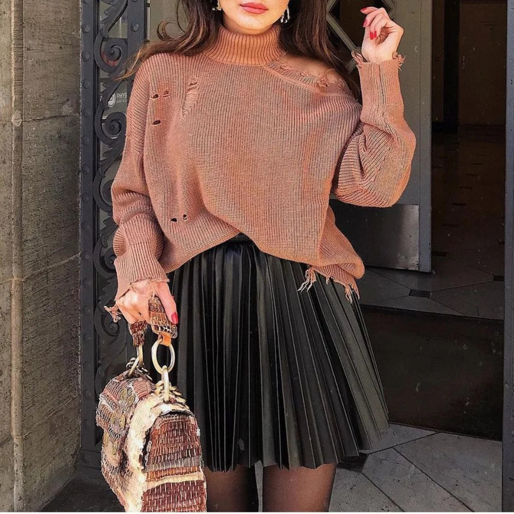 Chic Pleated Skirt