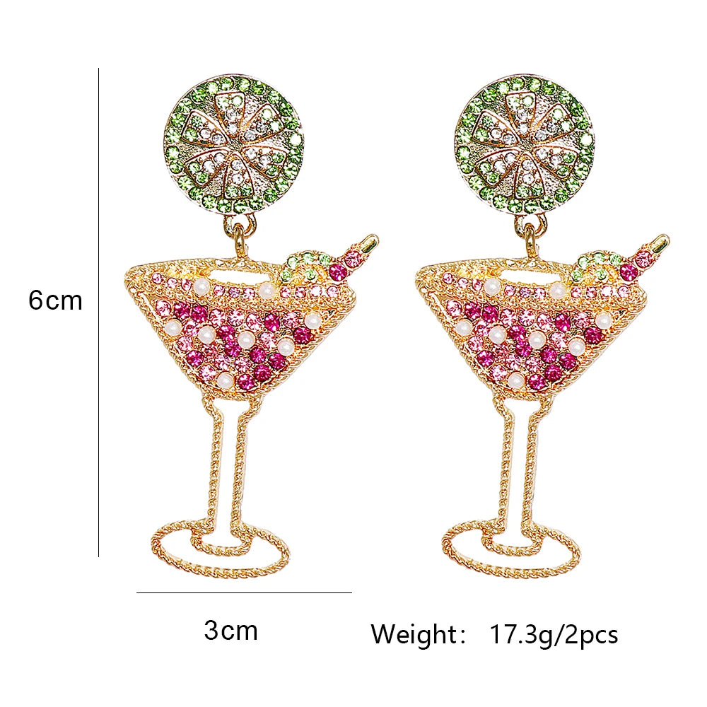 Drinks on Me Earrings