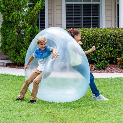 Kids Blow Up Balloon Toy Children Outdoor Inflatable Ball Decompress Ball Fun Party Game Summer Gift Inflatable Elastic Ball