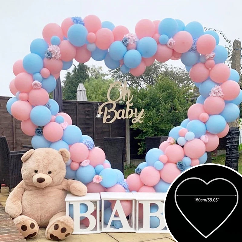 Heart Balloon Frame Arch Stand