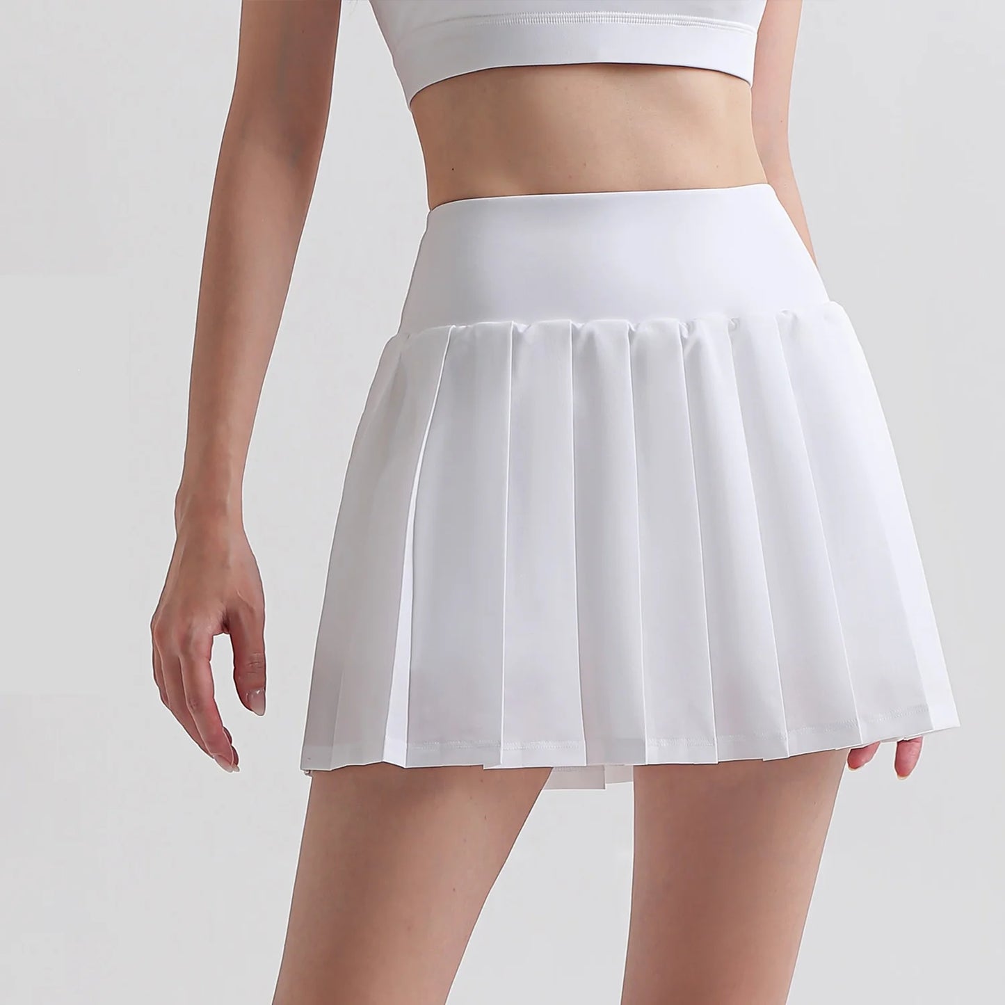 Lycra Pleated Tennis Skirt