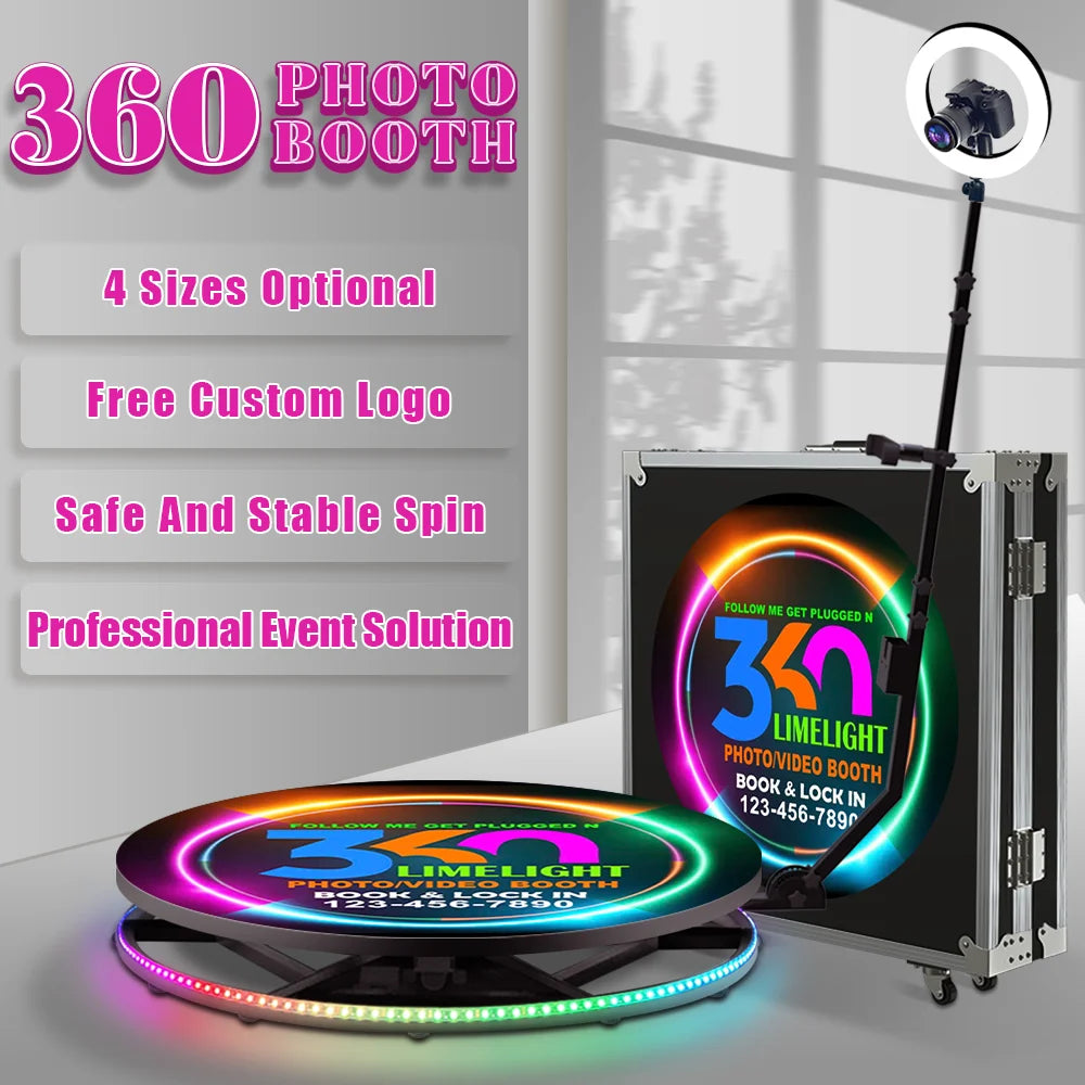 360 Rotating Photo Booth