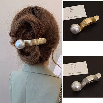 Mother of Pearl Hair Clip